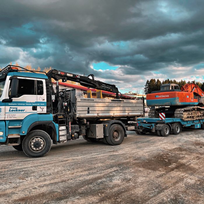 LKW 2-Achser mit Fahrer