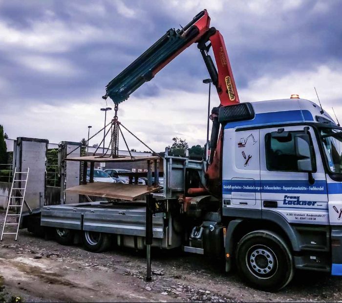 LKW 3-Achser mit Fahrer